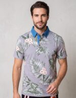 POLO MAGLIETTA UOMO RAGAZZO COTONE HEROD HAWAIANA - immagine 2