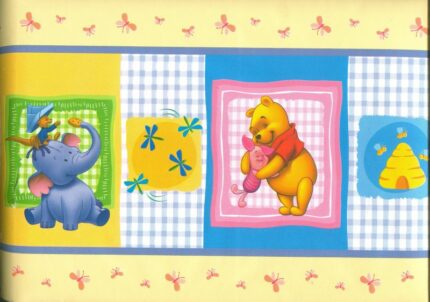 BORD ADHÉSIF POOH BEAR