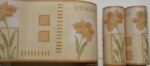 BORD DU PAPIER DÉCORATION EN GAUFRE AVEC FLEURS - immagine 3