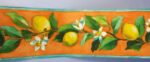 BORDURE ADHÉSIVE ORANGE SICILE
