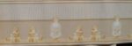 BORDURE ADHÉSIVE OURSON BEIGE EFFET GAUFRÉ