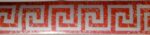 BORDURE ADHÉSIVE TRANSPARENT GREC