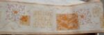 BORDURE PAPIER EFFET GAUFRÉ FLEURS DORÉES - immagine 2