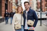 BORSA TRACOLLA CARPISA BEIGE UNISEX - immagine 8