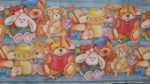 FRISE ADHÉSVE OURS EN PELUCHE H 34