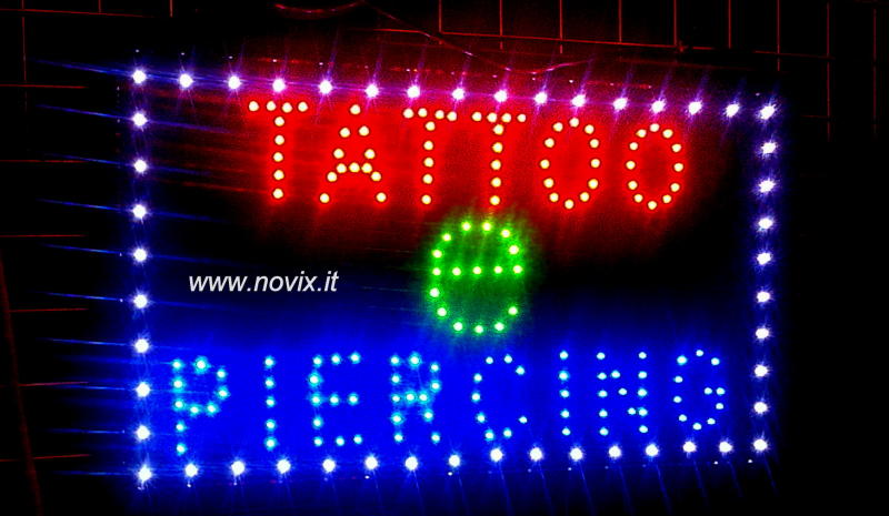 insegna-luminosa-tatto-e-piercing-5e1d7e8a INSEGNA LUMINOSA TATTO E PIERCING - immagine 1