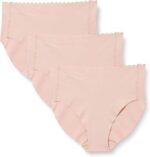 Lovable Slip a Vita Alta Invisible Comfort Cotton Donna x3pz TAG. 2/3 - M - 38/40 NUDO -