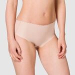 Lovable Slip a Vita Alta Invisible Comfort Cotton Donna x3pz TAG. 2/3 - M - 38/40 NUDO -