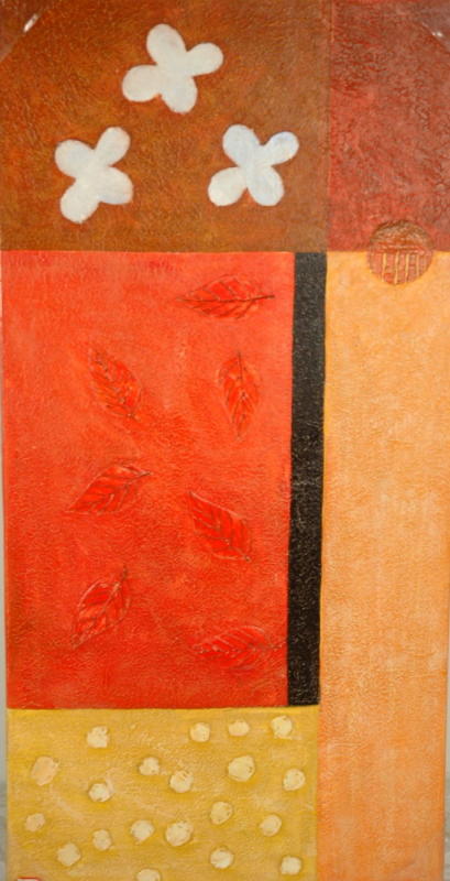 Peintures - Huile sur toile dim.100HX50L