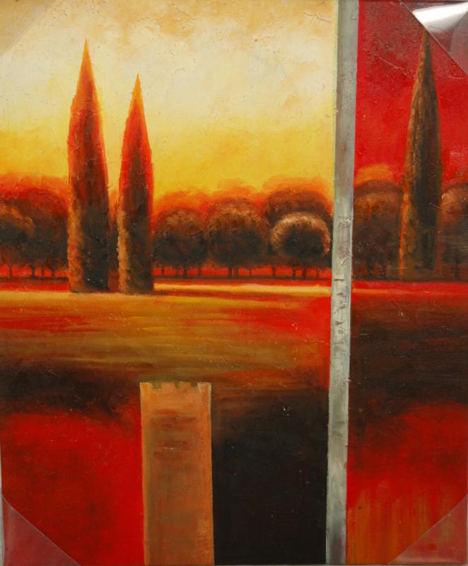 peintures-huile-sur-toile-dim-58hx48l-adae582c Peintures - Huile sur toile dim.58HX48L - immagine 1