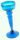 porte-bougie-en-verre-bleu-805cf813 PORTE BOUGIE EN VERRE BLEU - immagine 1