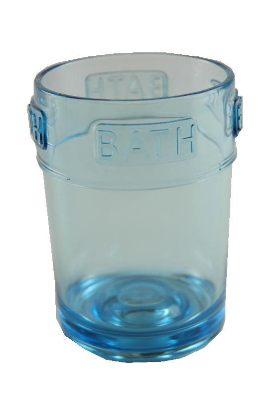 porte-brosse-en-verre-bath-bleu-610a7b1d Porte Brosse en Verre BATH Bleu - immagine 1