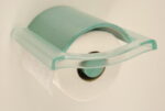 PORTE ROULEAU EN PLASTIQUE TRANSPARENT VERT - immagine 2