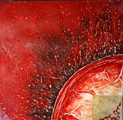 Peintures - Huile sur toile sombre. 60HX60L