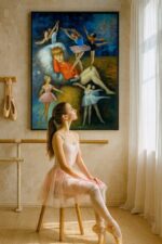 Peintures - Huile sur toile dim.120HX90L
