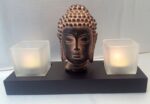 Base de Buddah & 2 bougies - immagine 2
