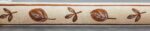 BORDURE ADHÉSIVE DÉCORATIVE FEUILLE MARRON - immagine 2