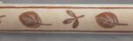 BORDURE ADHÉSIVE DÉCORATIVE FEUILLE MARRON
