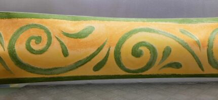 BORDURE ADHÉSIVE AVEC DES VAGUES VERTES 174198