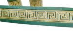 BORD ADHÉSIF VERT GREC H. 5,3 cm.x 10 mt - immagine 3