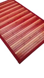 TAPIS BAMBOU ROUGE 45X75 cm - immagine 2