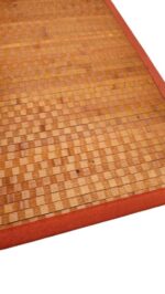 TAPIS BAMBOU 60x140 cm ORANGE - immagine 2