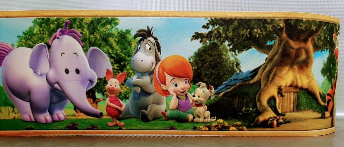 product-13928-0-4e62be08-700 BORDURE ADHÉSIVE WINNIE TIGGER & OURSON - immagine 1