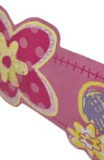 BORDURE ADHÉSIVE FLEURS ET COEURS