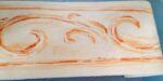 BORDURE ADHÉSIVE VAGUE MARRON 174884