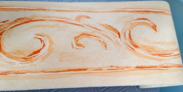 product-14137-0-d4384e40-700 BORDURE ADHÉSIVE VAGUE MARRON 174884 - immagine 1