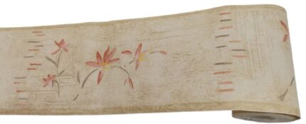 BORDURE ADHÉSIVE BEIGE ORCHIDÉE