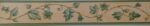 BORDURE ADHÉSIVE FEUILLE VERTE
