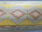 BORDURE ADHÉSIVE OCTOGONE MARRON 174099