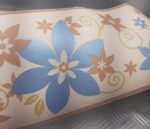 BORDURE ADHÉSIVE FLEUR BRILLANTE 441603