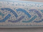 BORDURE ADHÉSIVE MOSAQUE BLEUE ENTRELACÉE 177199 - immagine 2