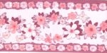 BORDURE ADHÉSIVE FLEURS 441566
