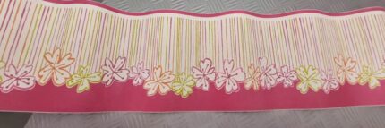 BORDURE ADHÉSIVE AVEC BORDURE ROSE
