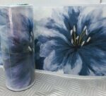 BORDURE ADHÉSIVE BLEU LILY