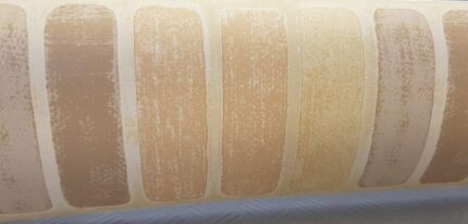 BORDURE ADHÉSIVE BEIGE ET MARRON