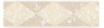 BORDURE ADHÉSIVE SENTIER DU DIAMANT BEIGE