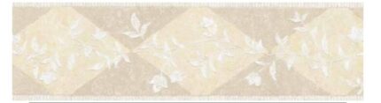 BORDURE ADHÉSIVE SENTIER DU DIAMANT BEIGE