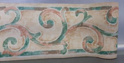 BORDURE ADHÉSIVE SERENADE VERT BEIGE 31432