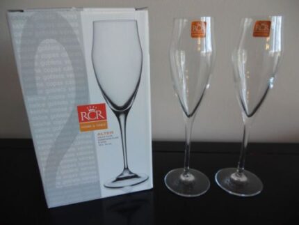 SET DI 6 FLUTE DA CHAMPAGNA RCR