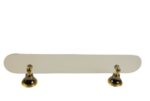 ETAGERE "CAMPANILE" NOIR DORÉ - immagine 2