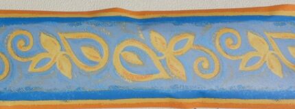 BORDURE ADHÉSIVE BLEU ROCCOCO
