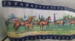 BORDURE ADHÉSIVE  AVEC DES CHEVAUX