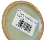 CARAFFA ARTIGIANALE IN CERAMICA VERDE FATTA A MANO CASA DECO - immagine 5
