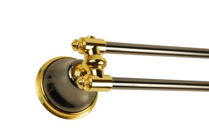 PORTA SALVIETTE  CAMPANILE ORO NERO