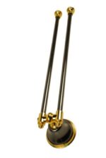 PORTA SALVIETTE  CAMPANILE ORO NERO