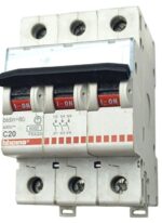 Bticino F83/20 interruttore magnetotermico 3 poli 20A curva " C " P.I. 6KA - immagine 2